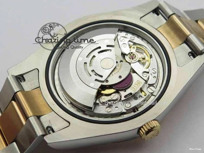 MiroTime 1218 Sleek DateJust II 41mm SS RG BP Maker Best Edition RG Roman Dial On SS RG Bracelet SA 3711